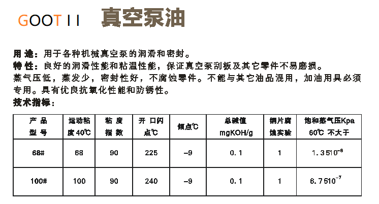 真空泵油